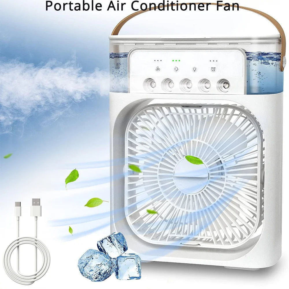 Portable Humidifier Air Conditioner Fan